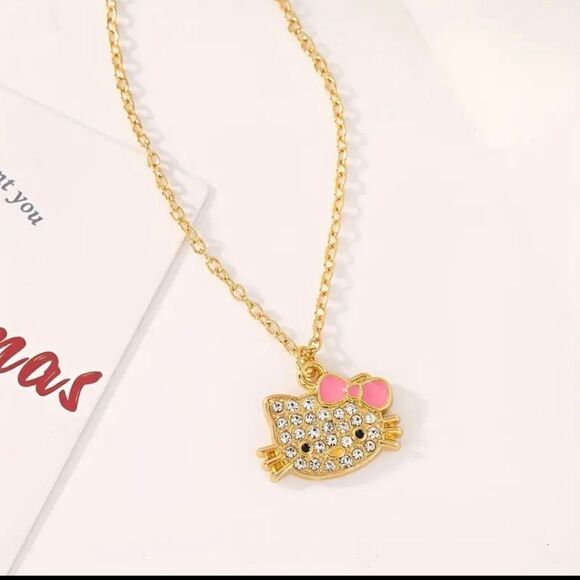 Hello Kitty Necklace and Bracelet Set - Picture 3 of 4